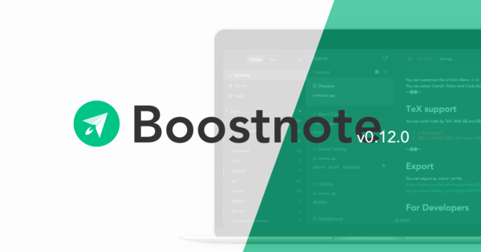 Boostnote - A Powerful, Free, Multiplatform and open source Markdown Text Editor for Programmers