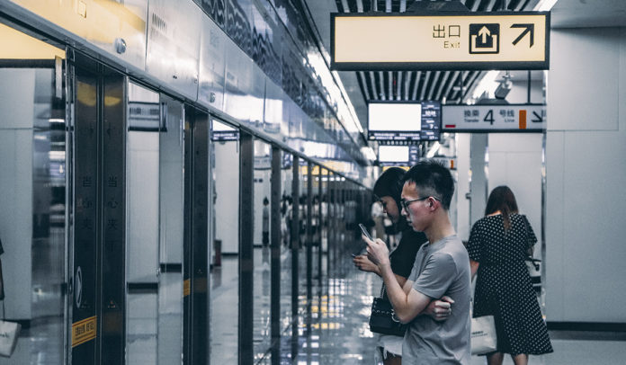 In China it is now possible to access the subway through facial recognition