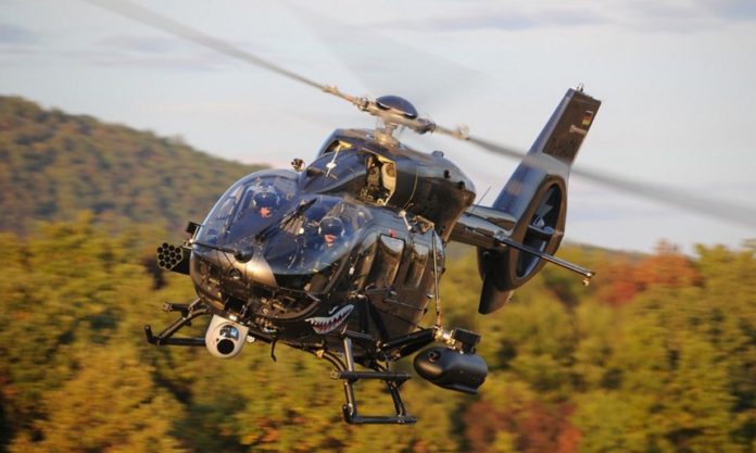 Airbus H145M helicopters learn to put a smokescreen to hide