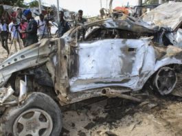 At least 61 dead and 50 injured when a car bomb exploded in Somalia