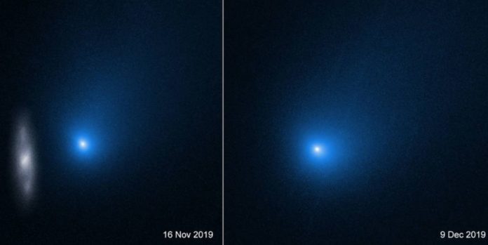 Hubble measures the core of Borisov’s interstellar comet