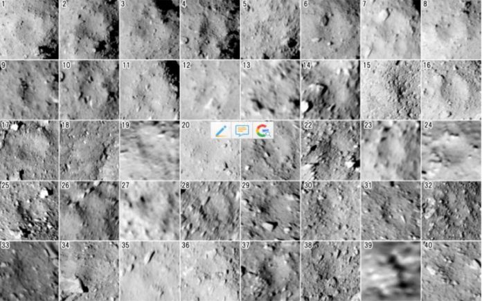 New map of craters tells about the geological evolution of Ryugu
