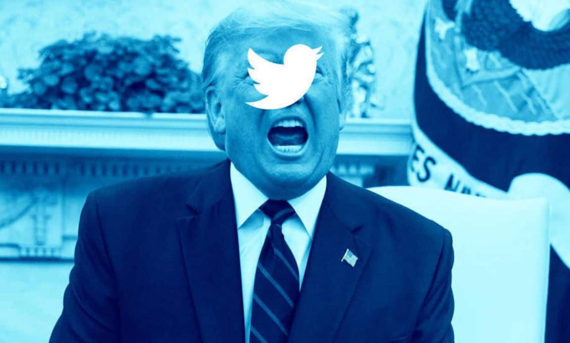 Twitter again hides a message from Trump for 