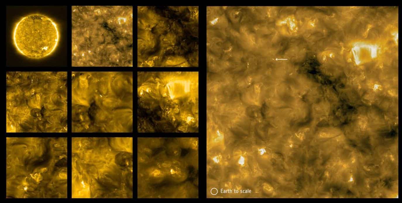 Solar Orbiter takes the closest images of the Sun and captures its 'bonfires'