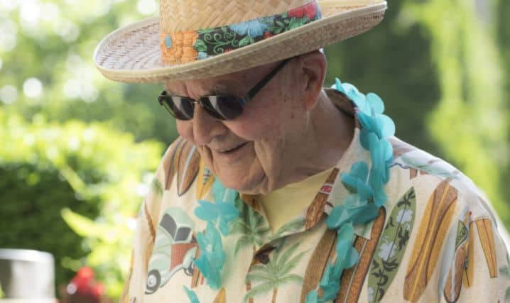 A 101-year-old man reveals the secret of longevity