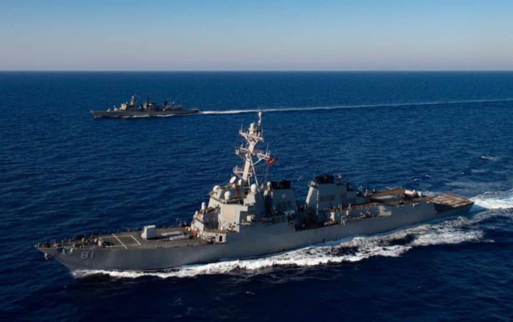 China claims to have expelled a US warship in the South China Sea