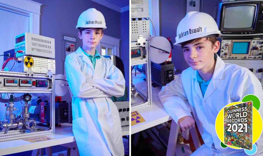Guinness World record: A 12-year-old boy built a nuclear reactor at home