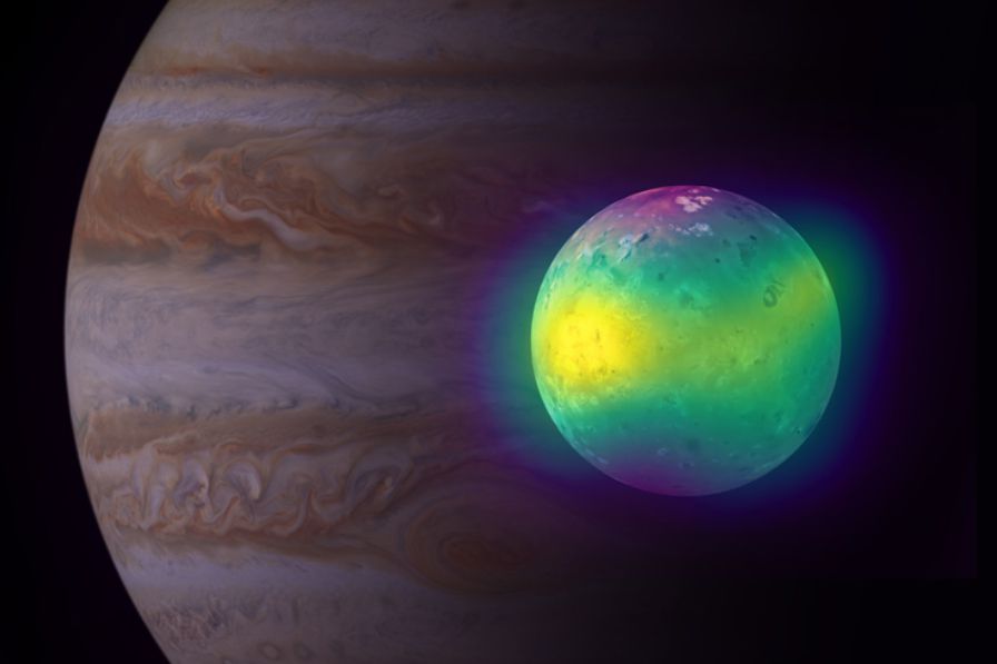 Radio images reveal what toxic volcanoes look like on Jupiter’s moon Io