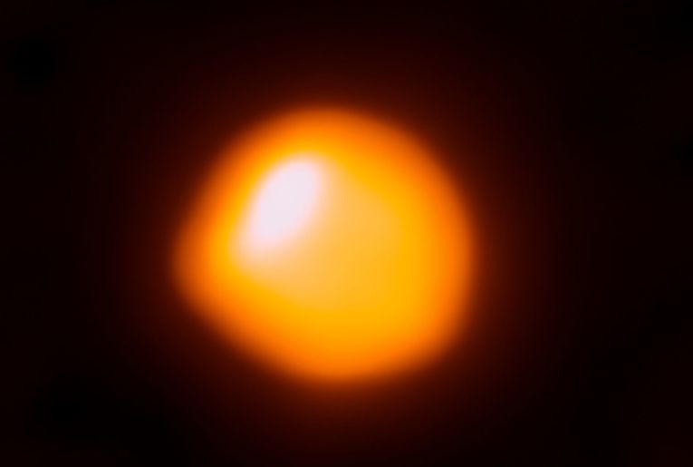 The super-giant Betelgeuse is not as big as previously thought but has a long life