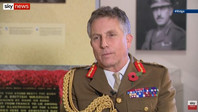 A British general warns of the risk of World War III