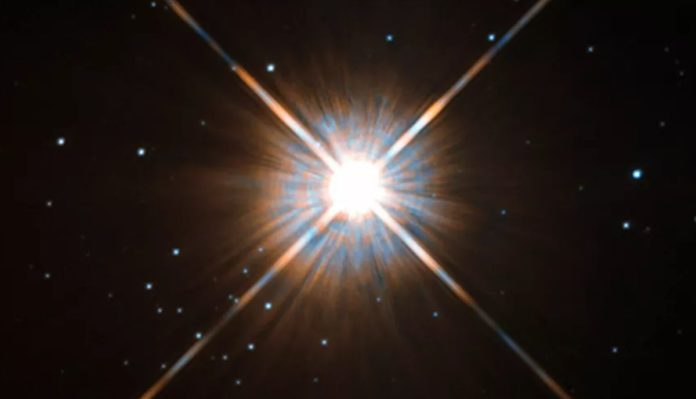 Astronomers find a solar radio burst near a red dwarf