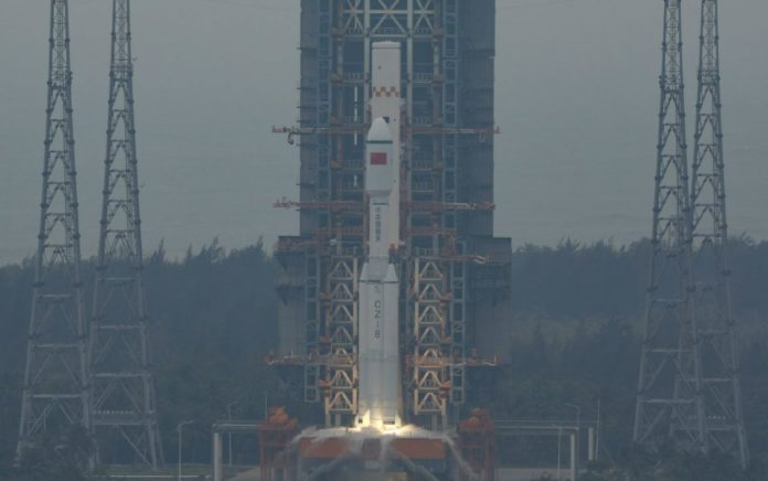 China successfully launches Long March-8 rocket with five satellites