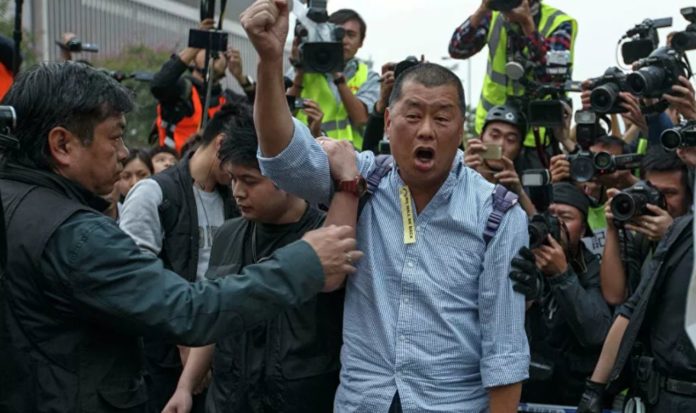 Hong Kong mogul and activist Jimmy Lai charged under new national security law