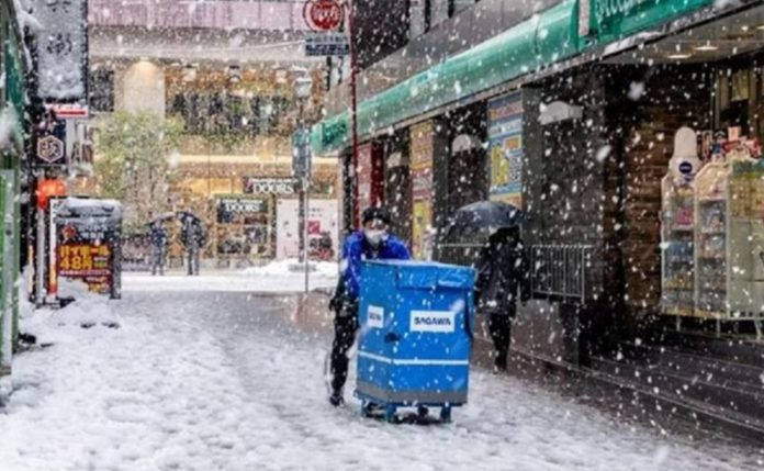 In Japan, more than 60 people died while clearing snow