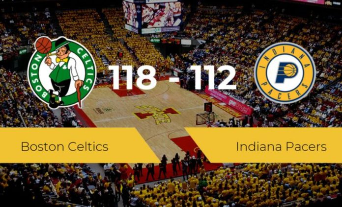 Boston Celtics win 118-112 over Indiana Pacers