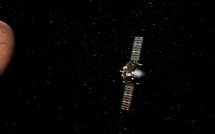 Chinese probe sends the first video from Mars orbit to Earth