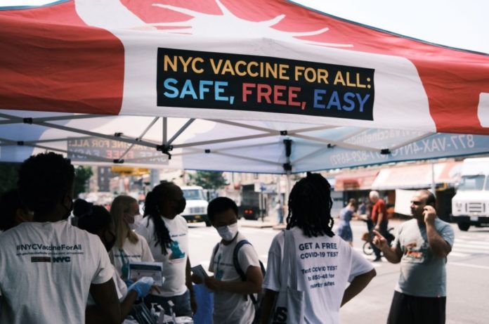 New Yorkers will receive $100 for covid-19 vaccine from July 30