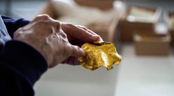 Amateur archaeologist finds huge gold treasure belonging to Iron Age