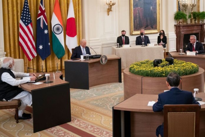 Quad nations agree to work for a free and open Indo-Pacific region