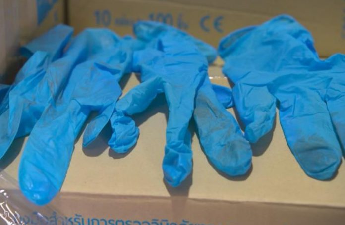 A massive scam of filthy, used medical gloves uncovered in the US