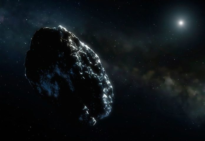 Can a spacecraft moving back and forth help prevent Asteroid impact?