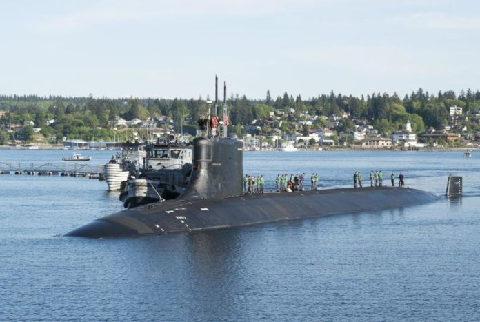 US nuclear submarine could fall into the trap - sources