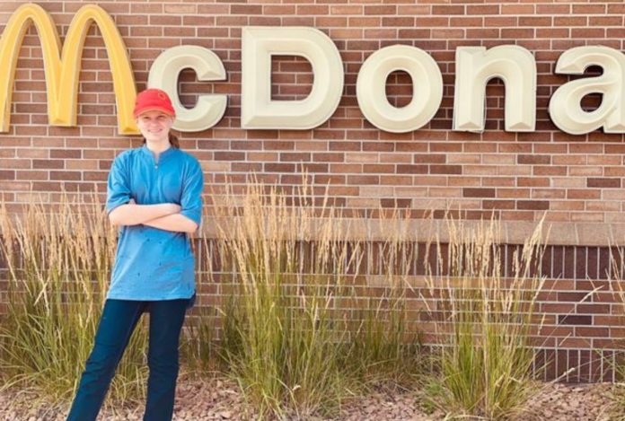 Woman choking on chicken nuggets rescued by a 15-year-old McDonald's worker