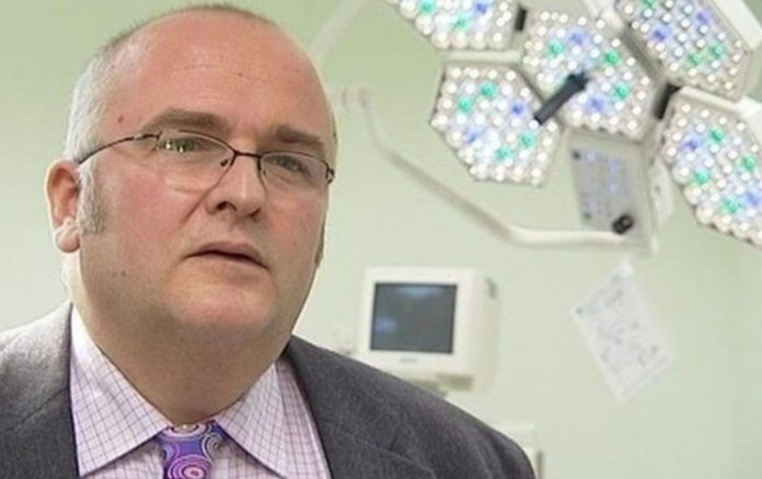 British surgeon burned his initials onto the liver of his patients