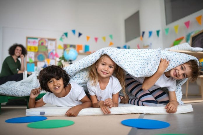 Even dim light can decrease sleep-promoting hormone melatonin by more than 70% in preschoolers