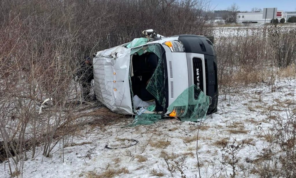 Fire Department rescues 16 Austin dogs trapped inside van after it rolls over in Wisconsin