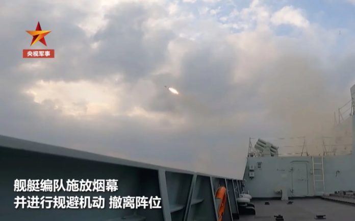 Chinese military holds combat exercises in East China Sea