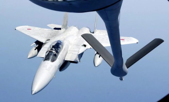 Japan intensifies search for missing F-15