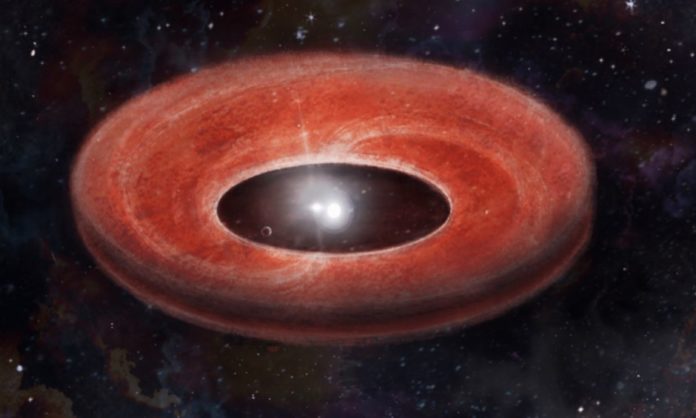 Stars near death can still give birth to planets