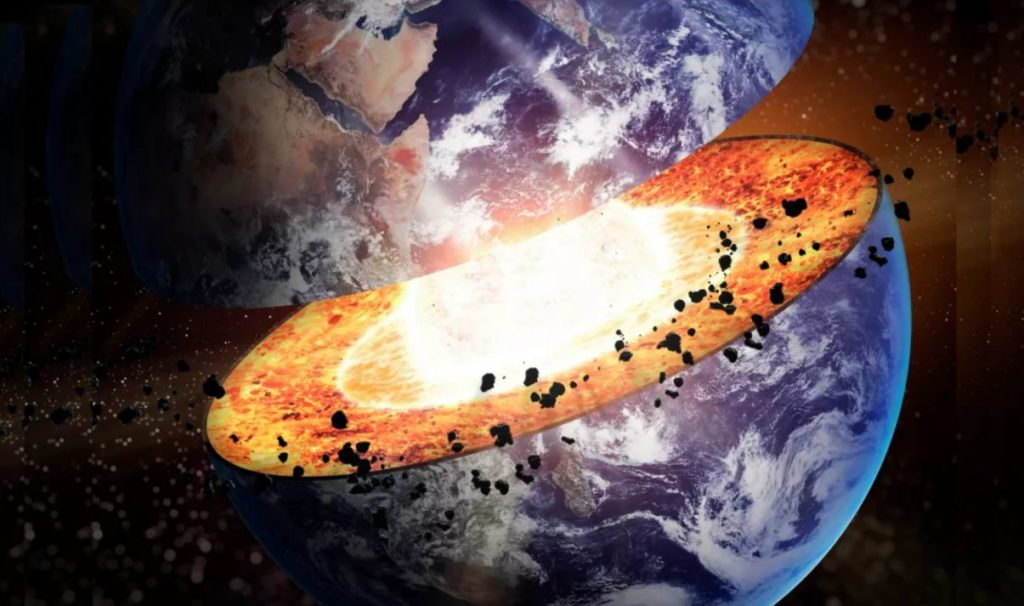 Earth's core may have a lot of rare gas formed after the Big Bang
