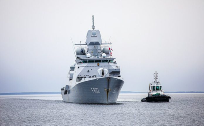 NATO ships spotted entering the Baltic Sea