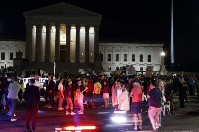 Roe v Wade case: US supreme court is prepared to overturn abortion law, leak suggests