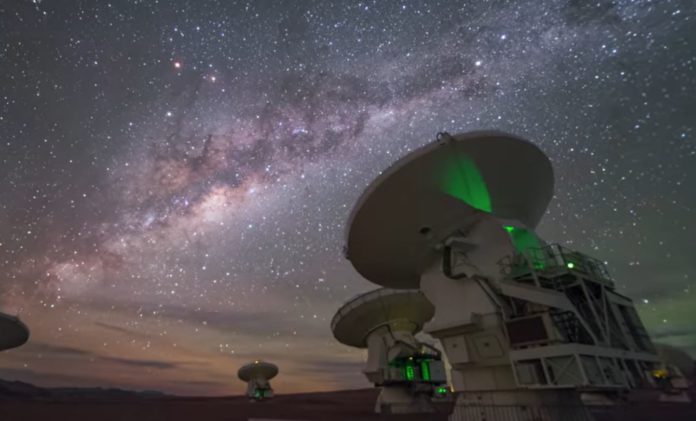 Astronomers detect the most distant galaxy rotation ever observed
