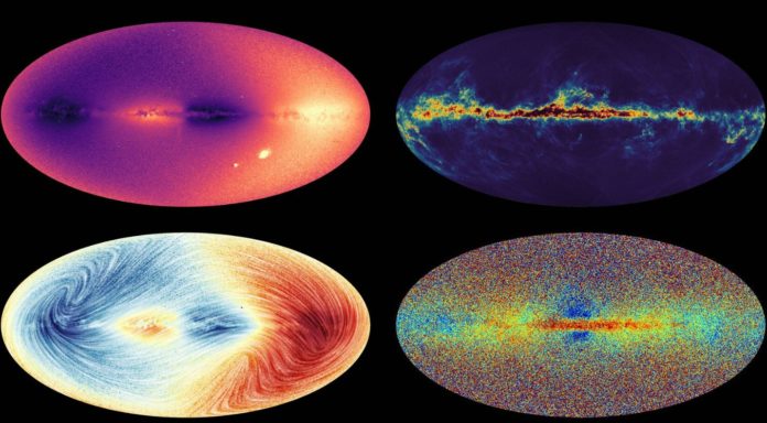 This new sky map shows the Milky Way in motion