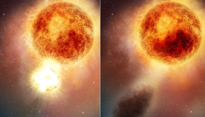NASA's Hubble Captures Something Strange Never Seen Before In A Normal Star
