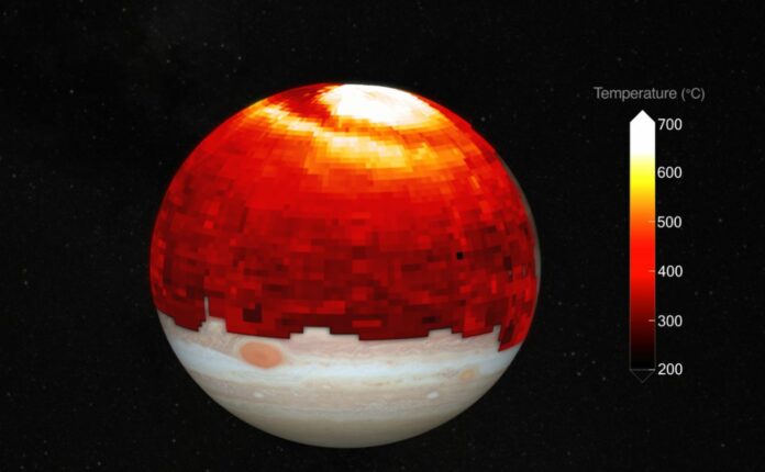 An Unexpected 'Heat Wave' Moving At High Speed On Jupiter Smashes All Records