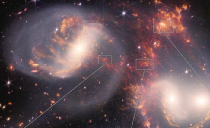 Pictured: Spectacular Violent Collision Between Galaxies Captured By Astronomers